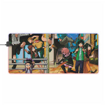 Load image into Gallery viewer, My Hero Academia Izuku Midoriya, Katsuki Bakugou, Tsuyu Asui RGB LED Mouse Pad (Desk Mat)
