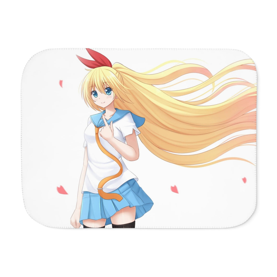 Nisekoi Chitoge Kirisaki Sherpa Blanket