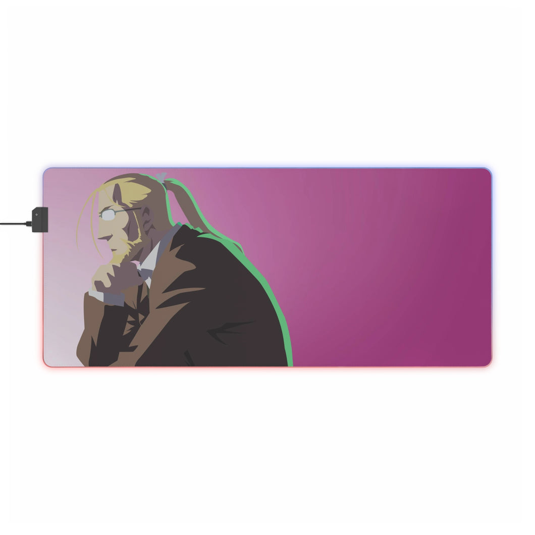 Anime FullMetal Alchemist RGB LED Mouse Pad (Desk Mat)