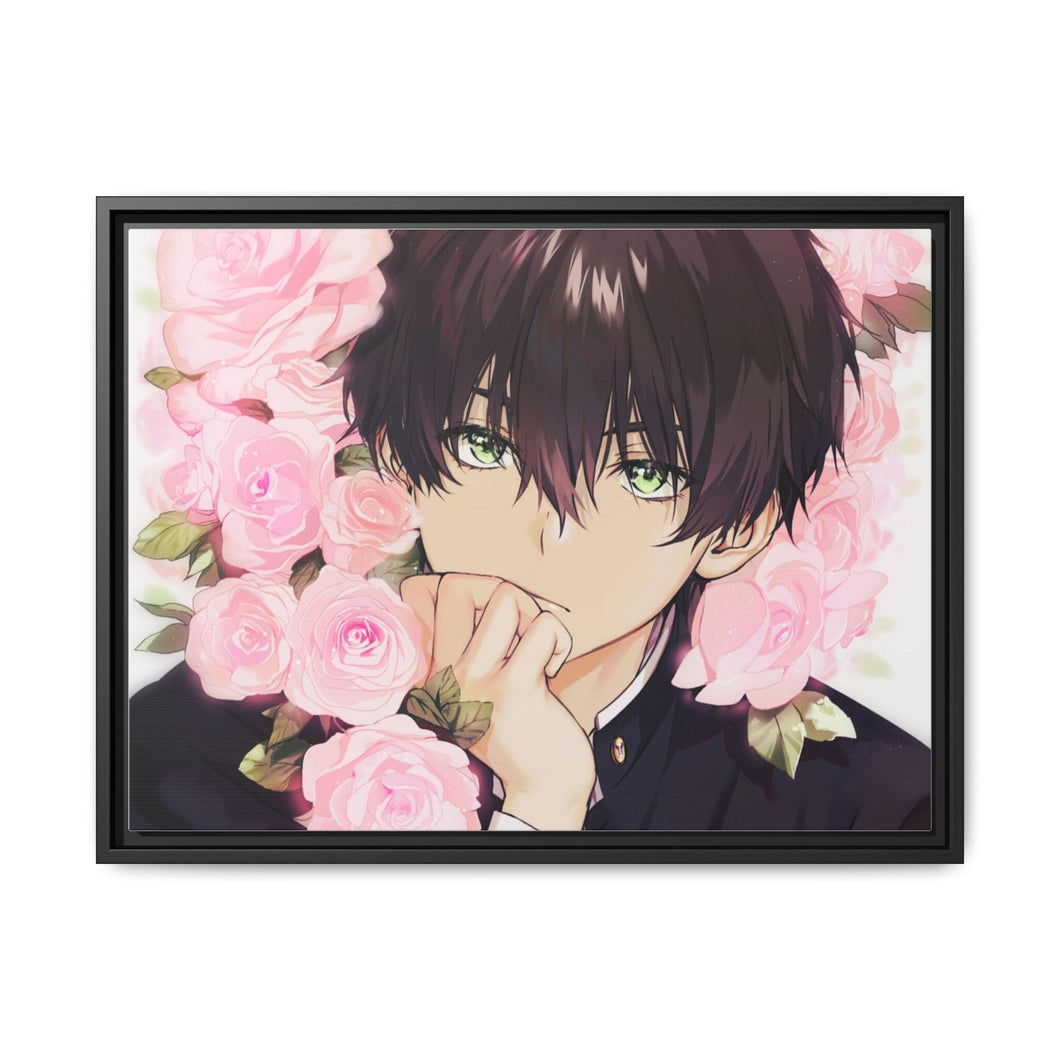 Hyouka Canvas Framed Art Print