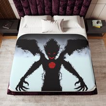 Load image into Gallery viewer, Anime Black Clover Sherpa Blanket
