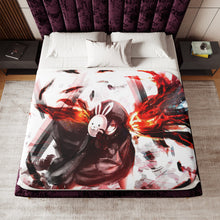Load image into Gallery viewer, Touka (Tokyo Ghoul) Sherpa Blanket
