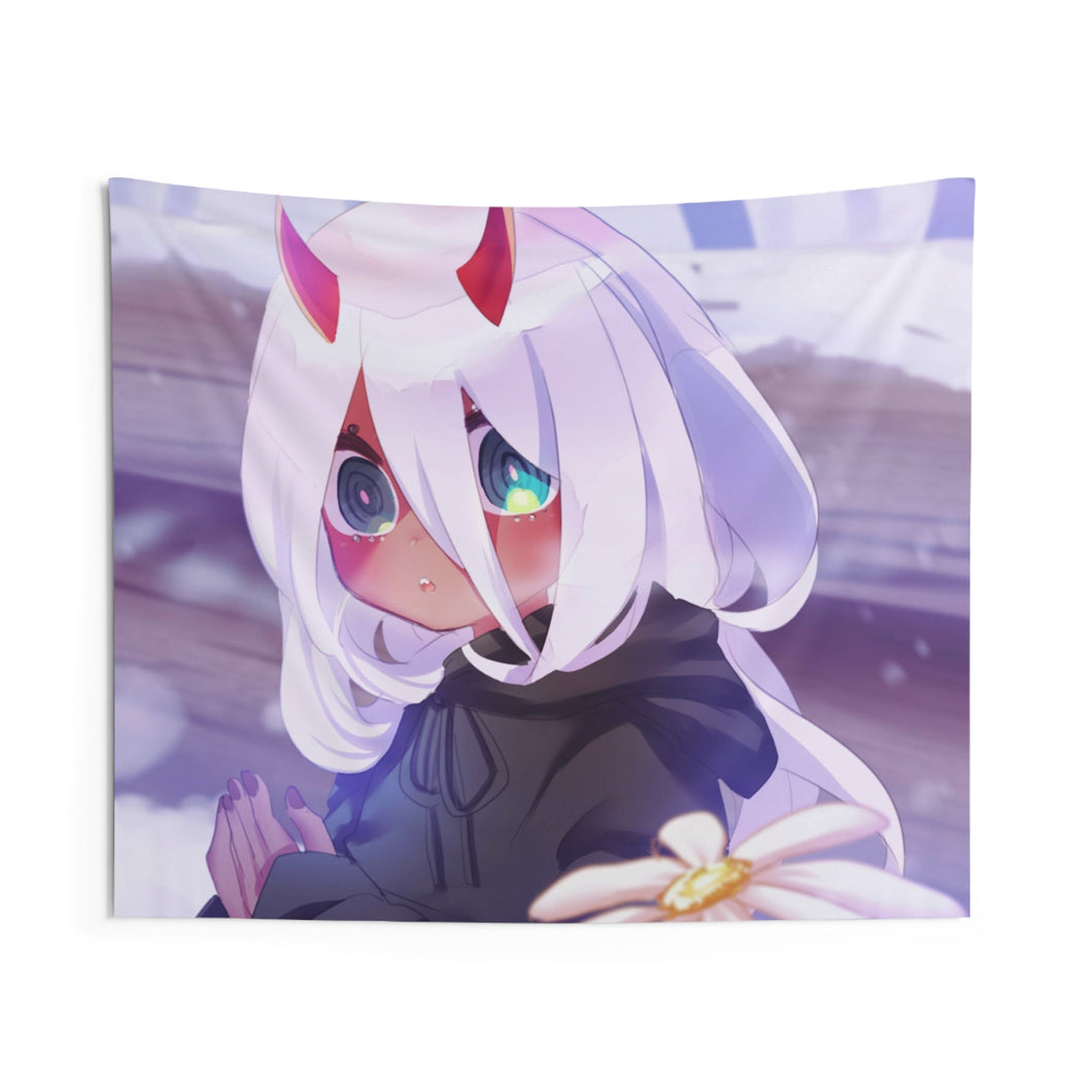 Zero Two Child Indoor Wall Tapestry