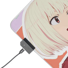 Load image into Gallery viewer, Lycoris Recoil Takina Inoue, Chisato Nishikigi RGB LED Mouse Pad (Desk Mat)
