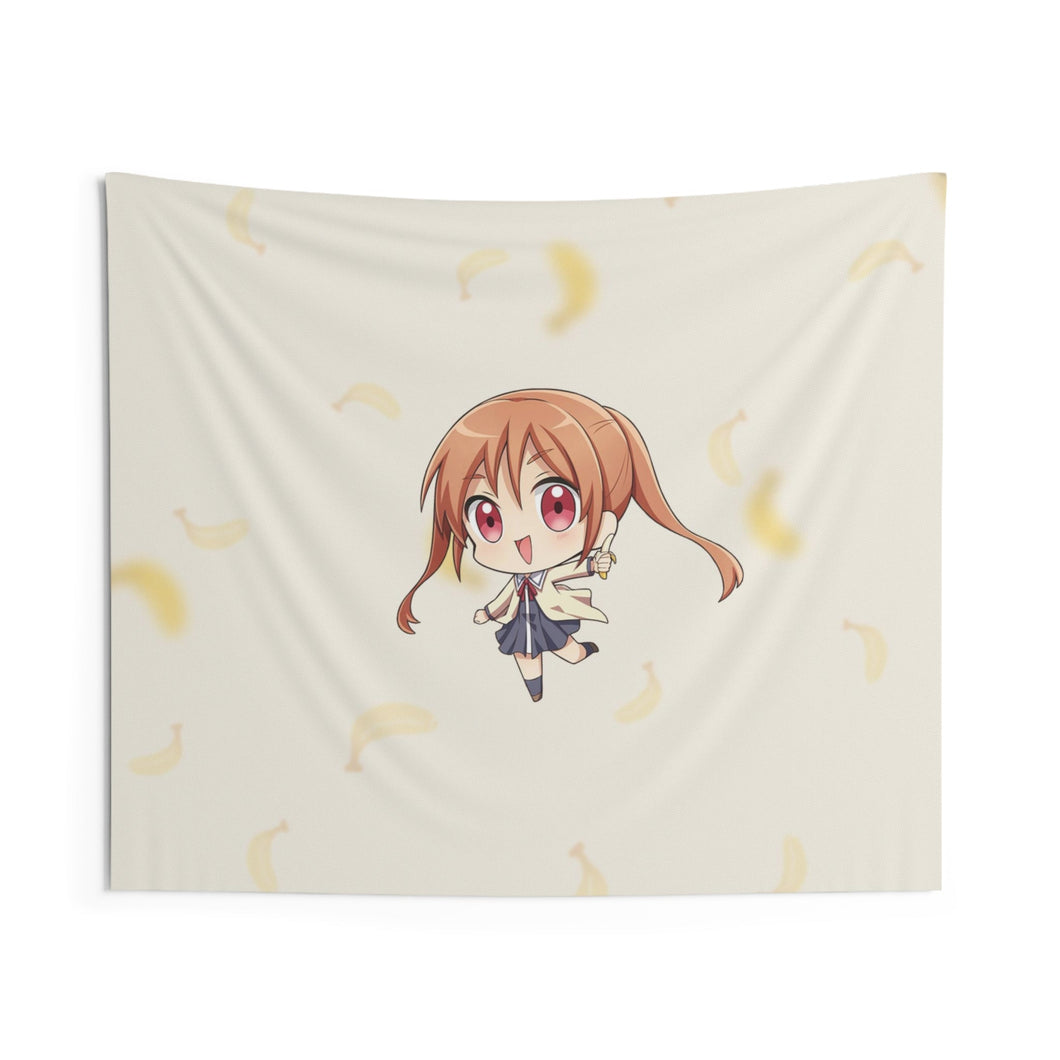 Aho Girl Yoshiko Hanabatake Indoor Wall Tapestry