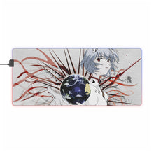 Load image into Gallery viewer, Neon Genesis Evangelion Rei Ayanami RGB LED Mouse Pad (Desk Mat)
