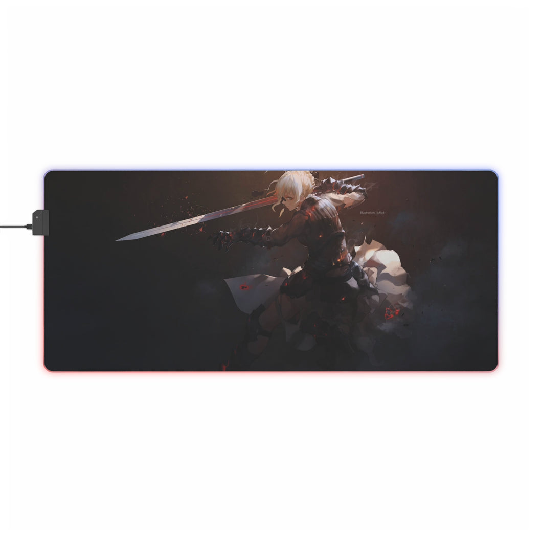 Fate/Stay Night RGB LED Mouse Pad (Desk Mat)