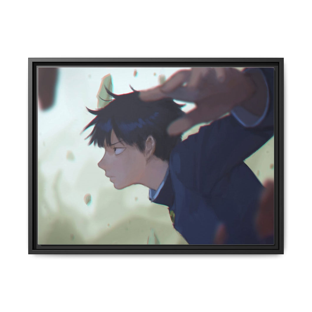 Mob Psycho 100 Shigeo Kageyama Canvas Framed Art Print