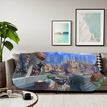 Load image into Gallery viewer, Anime Boruto Sherpa Blanket
