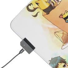 Load image into Gallery viewer, Durarara!! Izaya Orihara, Shizuo Heiwajima, Celty Sturluson, Masaomi Kida, Anri Sonohara RGB LED Mouse Pad (Desk Mat)
