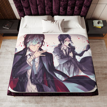 Load image into Gallery viewer, Anime Bungou Stray Dogsr Sherpa Blanket

