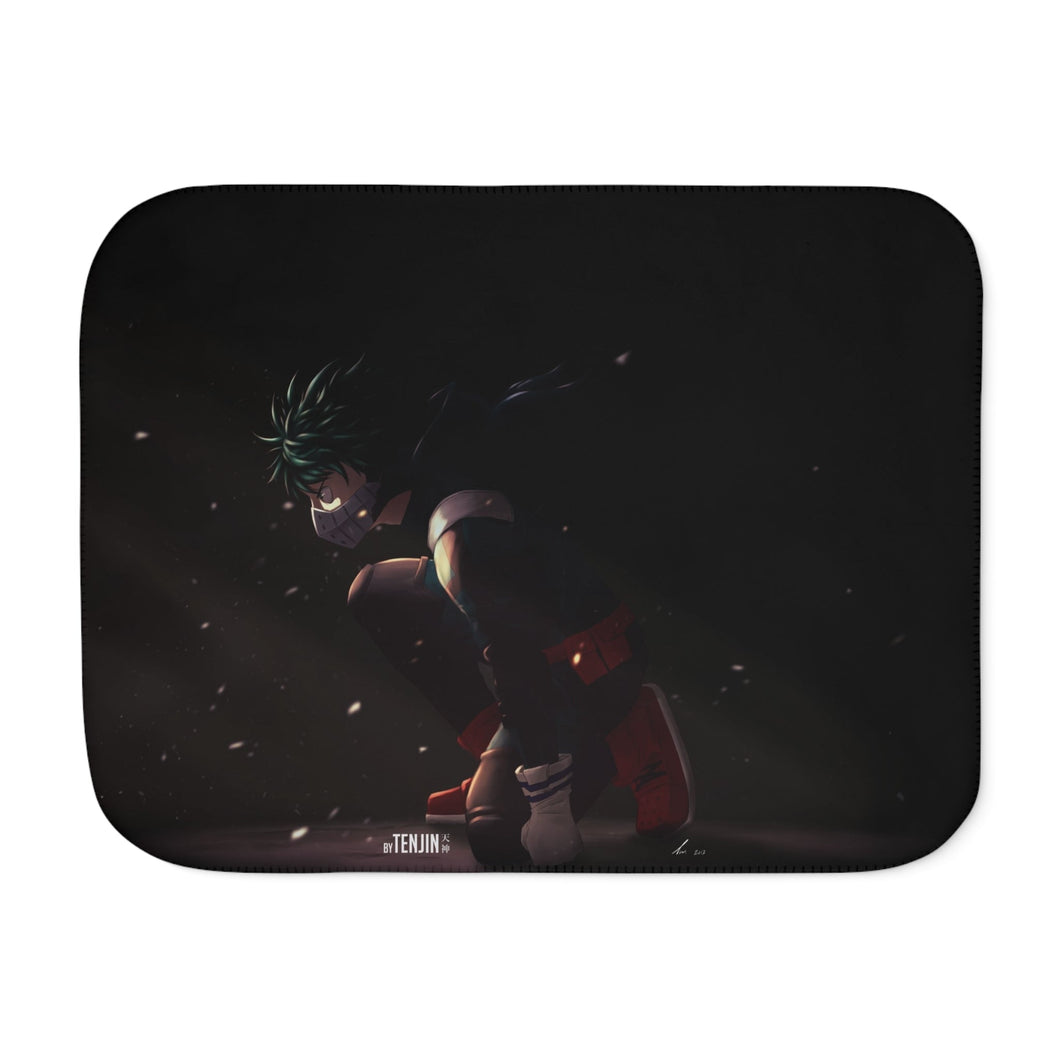 My Hero Academia Izuku Midoriya Sherpa Blanket