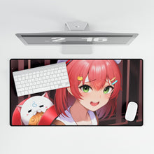 Load image into Gallery viewer, Sakura Miko Mouse Pad (Desk Mat)
