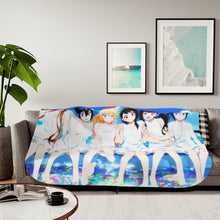 Load image into Gallery viewer, Nisekoi Chitoge Kirisaki, Kosaki Onodera, Seishirou Tsugumi, Marika Tachibana, Ruri Miyamoto Sherpa Blanket
