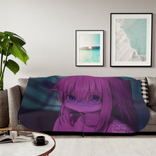 Load image into Gallery viewer, Anime Bocchi the Rock Sherpa Blanket
