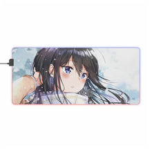 Load image into Gallery viewer, Masamune-kun&#39;s Revenge Aki Adagaki RGB LED Mouse Pad (Desk Mat)
