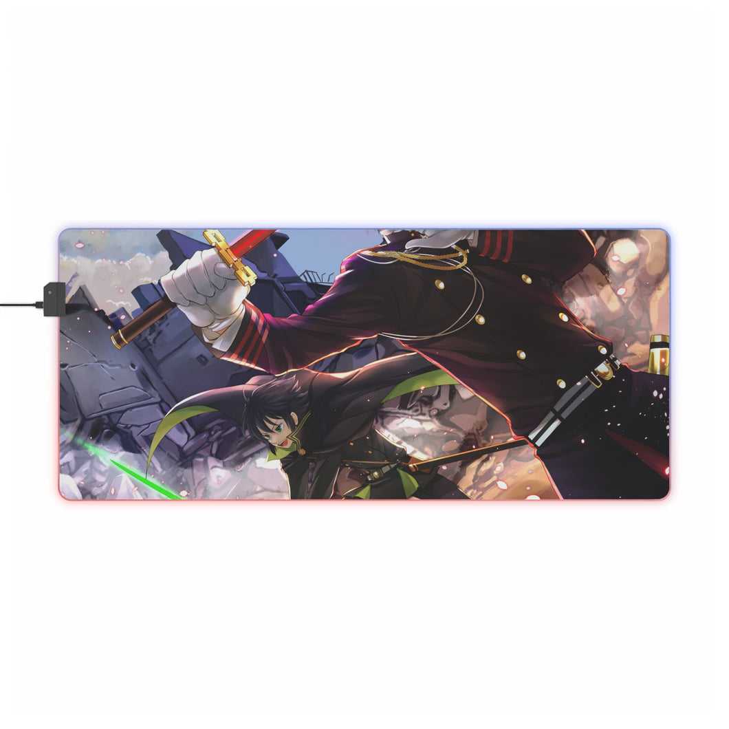 Seraph Of The End RGB LED Mouse Pad (Desk Mat)