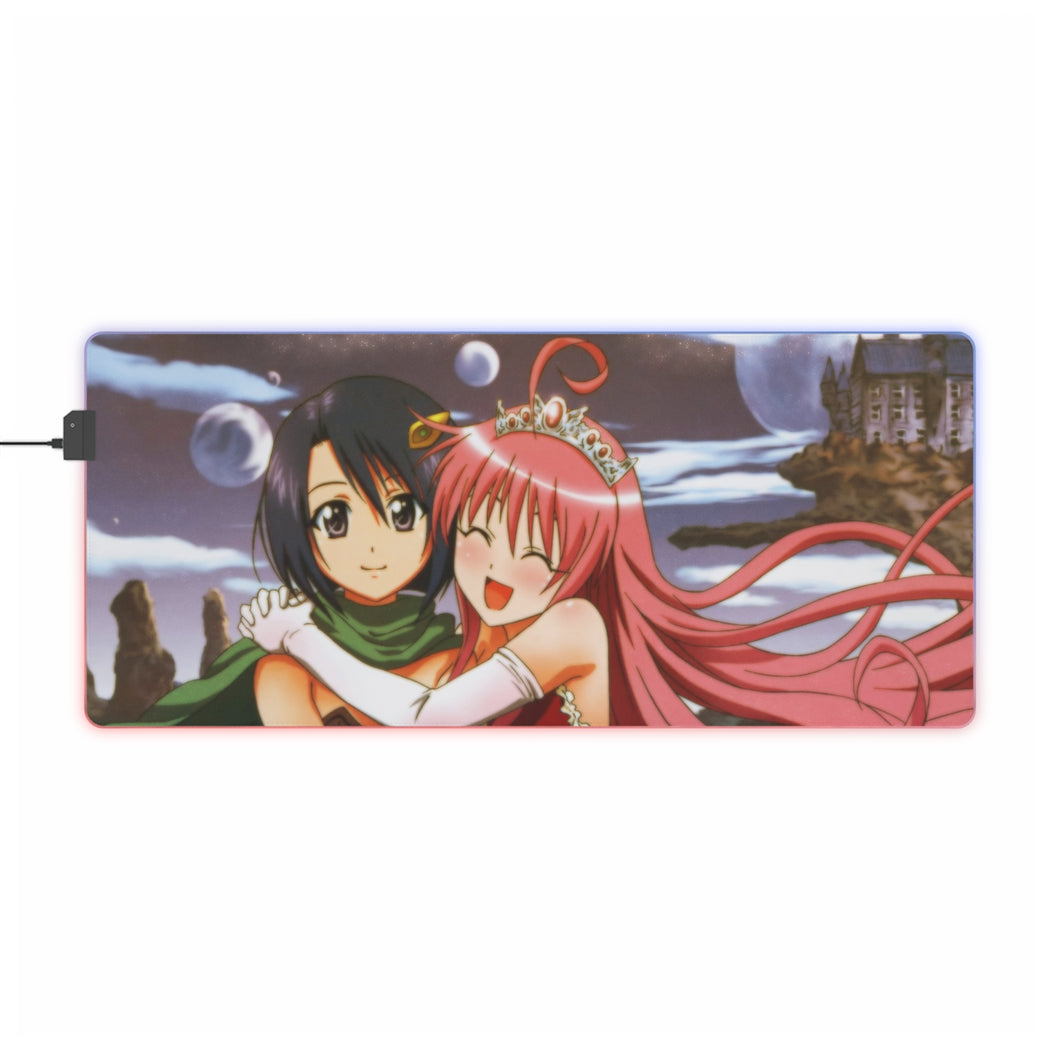 To Love-Ru RGB LED Mouse Pad (Desk Mat)