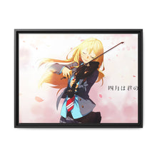 Load image into Gallery viewer, Anime Your Lie in April Canvas Framed Art Print

