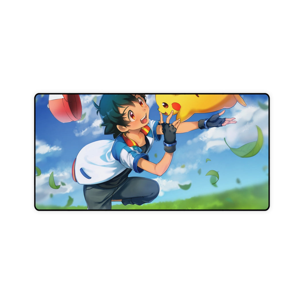 Pokemon: Red and Blue Mouse Pad (Desk Mat)