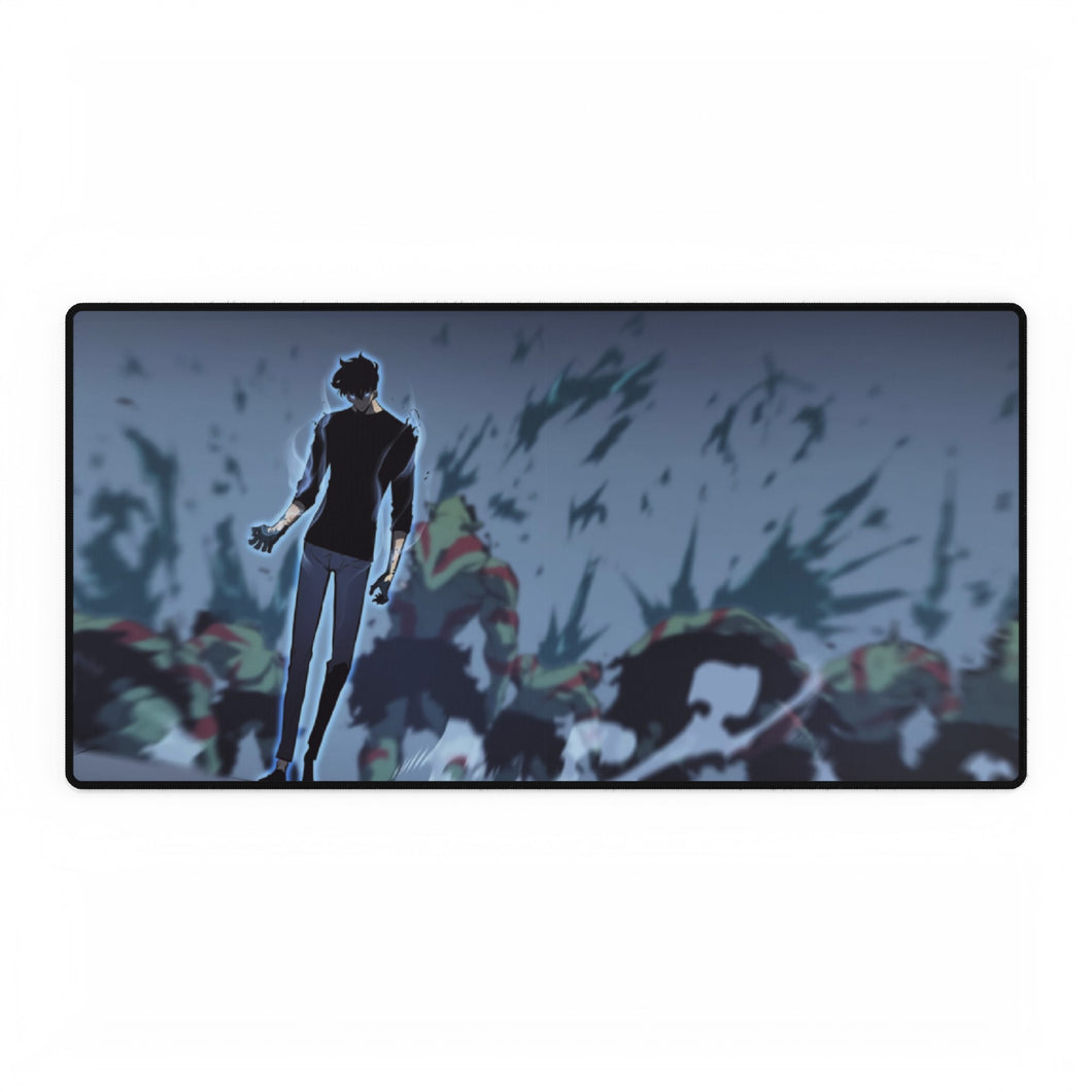 Solo Leveling (Sun Jin-Woo) Dual Screen 4K Mouse Pad (Desk Mat)