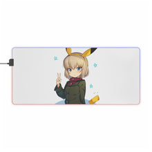 Load image into Gallery viewer, Girls und Panzer RGB LED Mouse Pad (Desk Mat)
