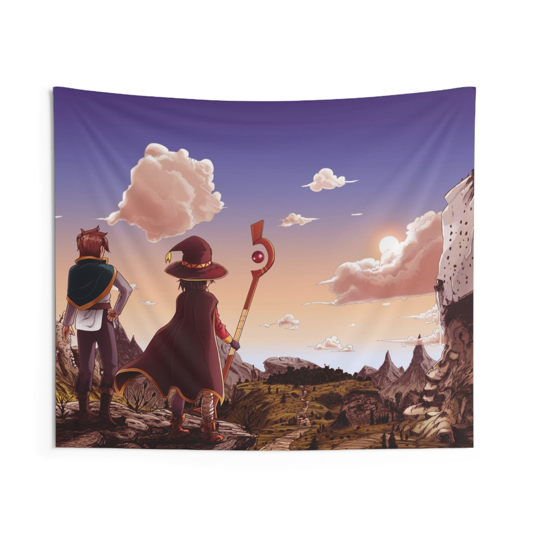 KonoSuba - God’s blessing on this wonderful world!! Indoor Wall Tapestry