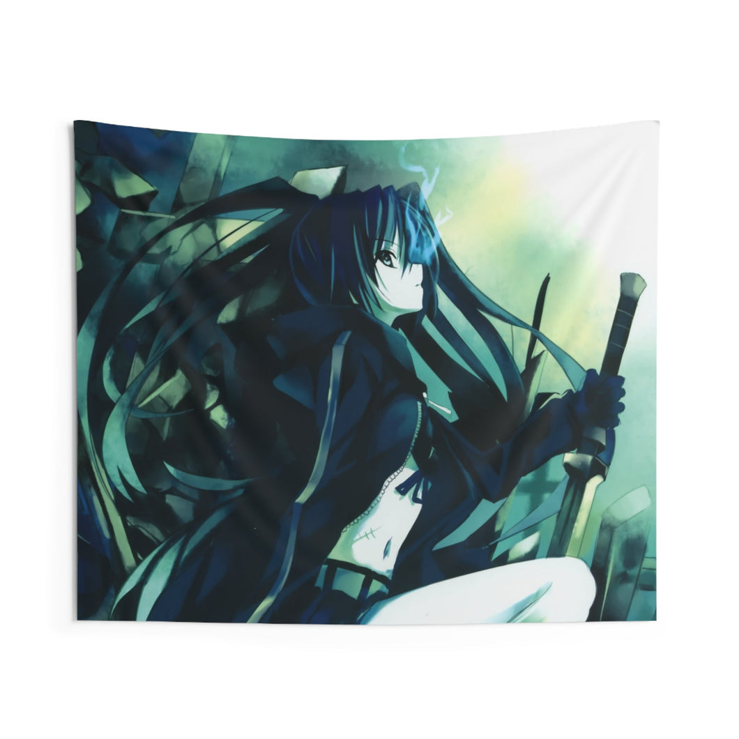 Black Rock Shooter Indoor Wall Tapestry