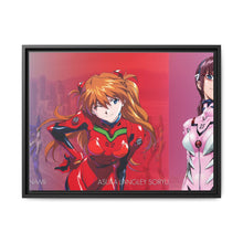 Load image into Gallery viewer, Anime Neon Genesis Evangelion Canvas Framed Art Print
