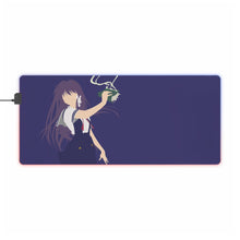 Load image into Gallery viewer, Clannad Kyou Fujibayashi RGB LED Mouse Pad (Desk Mat)
