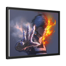 Load image into Gallery viewer, Shoto Todoroki Canvas Framed Art Print
