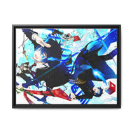 Blue Exorcist Rin Okumura, Yukio Okumura Canvas Framed Art Print