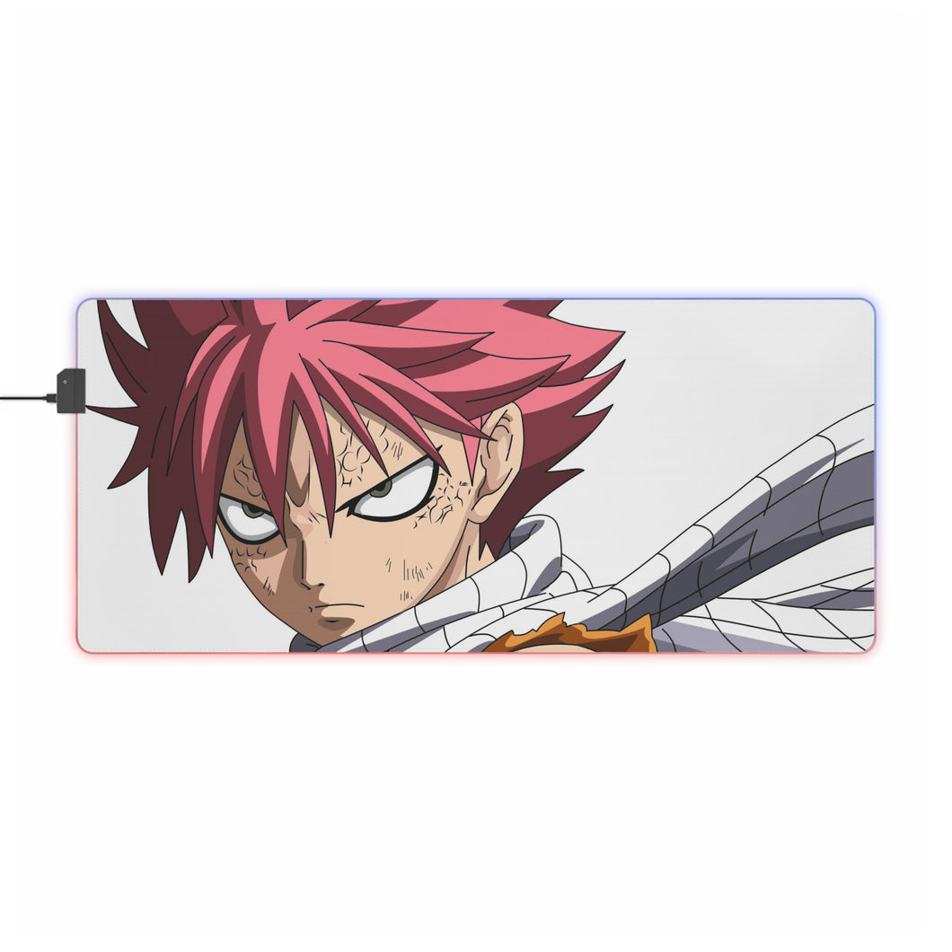 Fairy Tail Natsu Dragneel RGB LED Mouse Pad (Desk Mat)