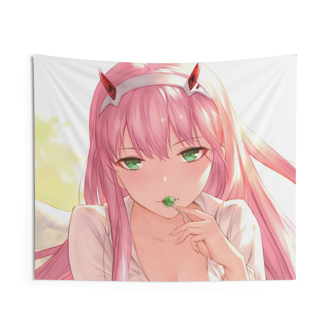 Zero Two Indoor Wall Tapestry
