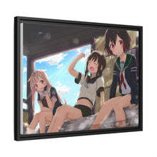 Load image into Gallery viewer, Anime Kantai Collection Canvas Framed Art Print
