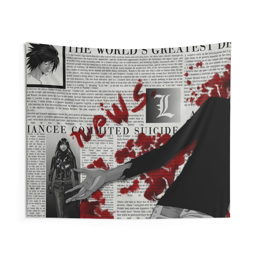 Anime Death Note Indoor Wall Tapestry