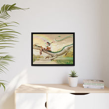 Load image into Gallery viewer, Anime Spirited Away Canvas Framed Art Print
