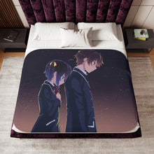 Load image into Gallery viewer, Rikka and Yuuta Sherpa Blanket
