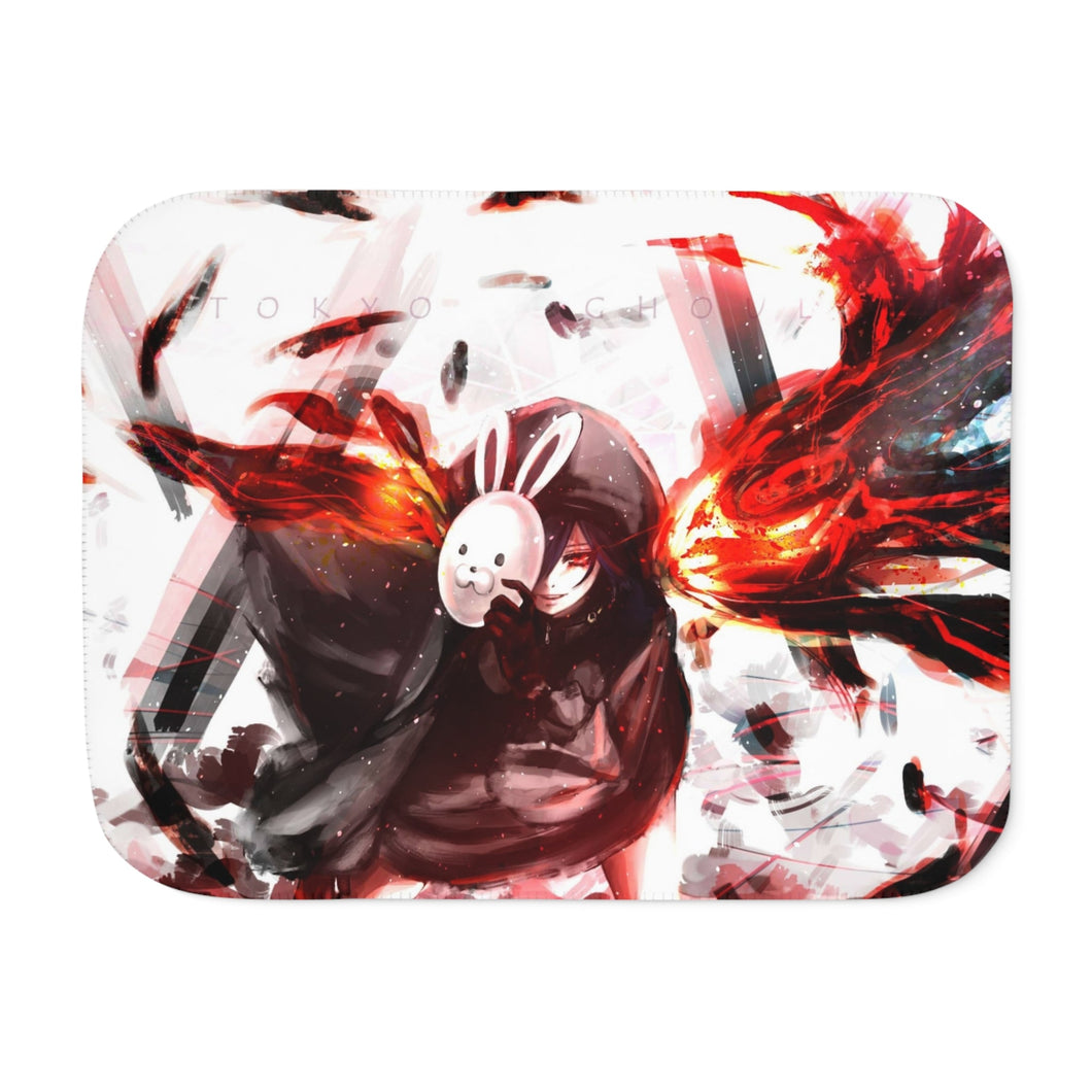 Touka (Tokyo Ghoul) Sherpa Blanket