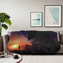 Load image into Gallery viewer, Princess Mononoke Sherpa Blanket
