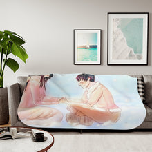Load image into Gallery viewer, Monkey D. Luffy and Boa Hancock Sherpa Blanket
