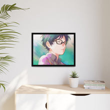 Load image into Gallery viewer, Kousei Arima Canvas Framed Art Print
