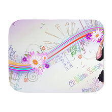 Load image into Gallery viewer, Bleach Orihime Inoue Sherpa Blanket
