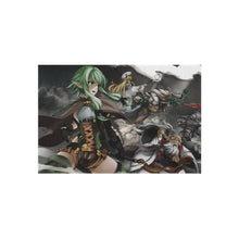 Load image into Gallery viewer, Goblin Slayer Dwarf Shaman, Goblin Slayer, High Elf Archer, Lizard Priest, Priestess Rug
