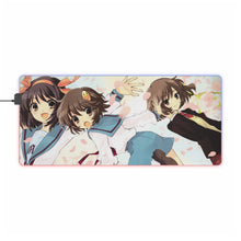 Load image into Gallery viewer, The Melancholy Of Haruhi Suzumiya RGB LED Mouse Pad (Desk Mat)
