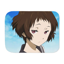 Load image into Gallery viewer, Mayaka Ibara Face Sherpa Blanket
