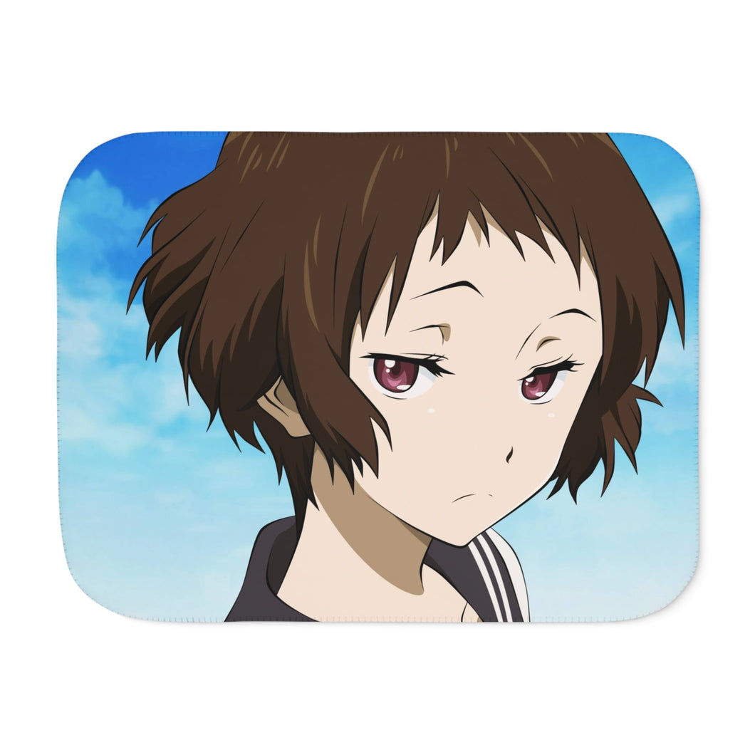 Mayaka Ibara Face Sherpa Blanket