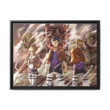 Load image into Gallery viewer, Anime Attack On Titan Canvas Framed Art Print
