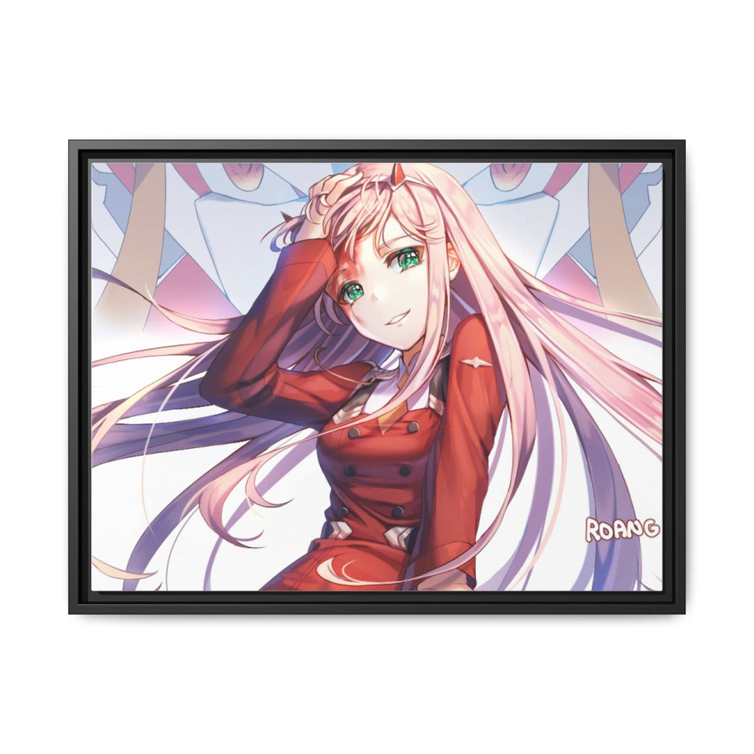 Darling in the FranXX Canvas Framed Art Print