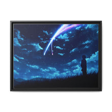 Load image into Gallery viewer, Your Name. Canvas Framed Art Print
